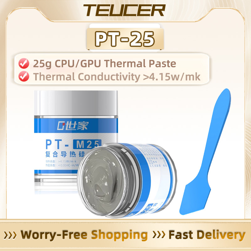 Thermal Paste - Grasa Térmica TEUCER PT-M25 25g |