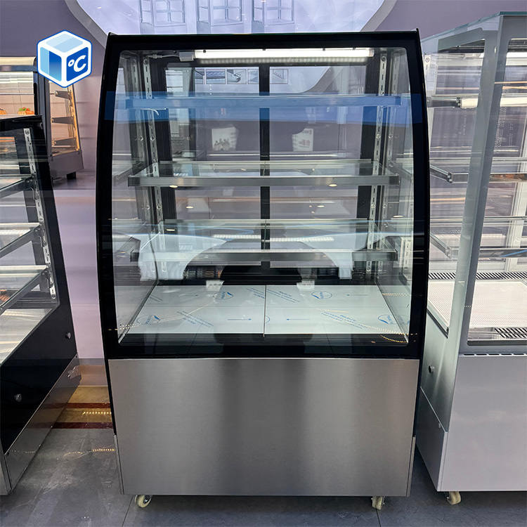 Case Fan - Refrigerador comercial de 2 niveles para