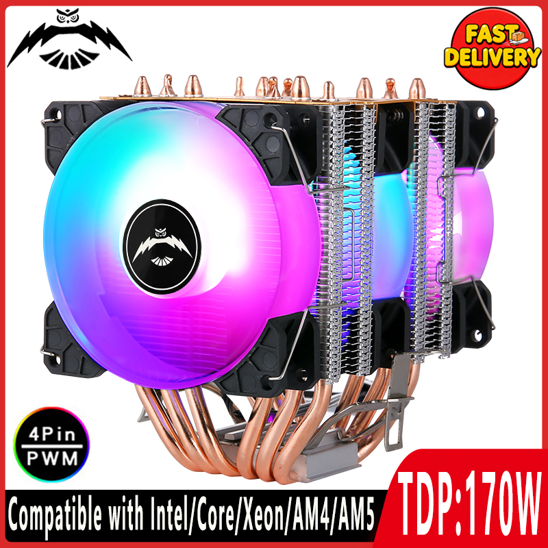Cpu Cooler - Lámpara colorida Compatible con Xeon E5