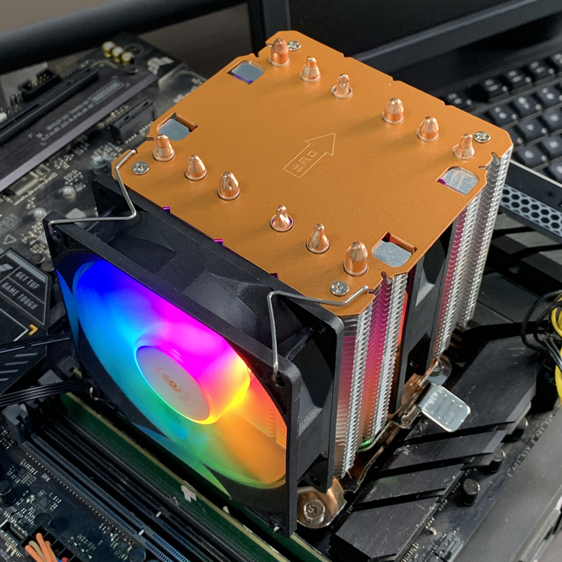 Enfriador de CPU Refrigerado p - Air Cooler Cpu reseña y precio