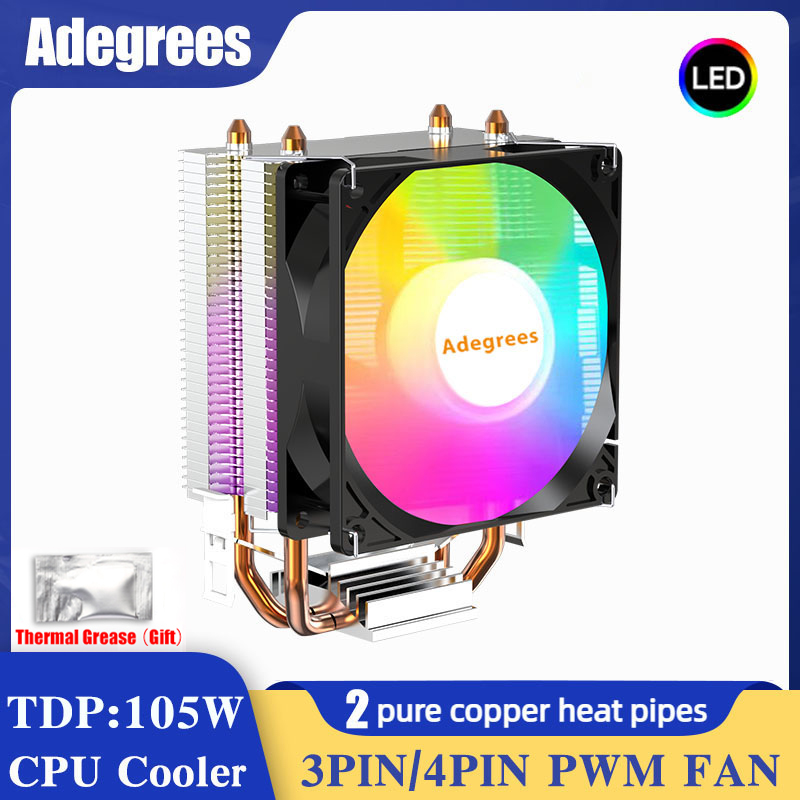 Enfriador de CPU 3 pines/4 pin - Cpu Cooler reseña y precio
