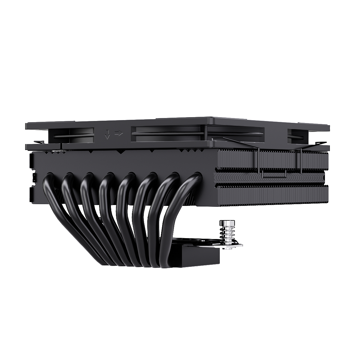 TEUCER-enfriador de CPU con 8  - Air Cooler Cpu reseña y precio