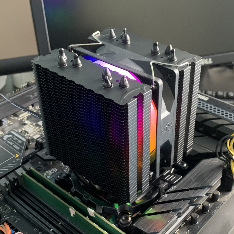 Ventilador RGB silencioso para - Air Cooler Cpu reseña y precio